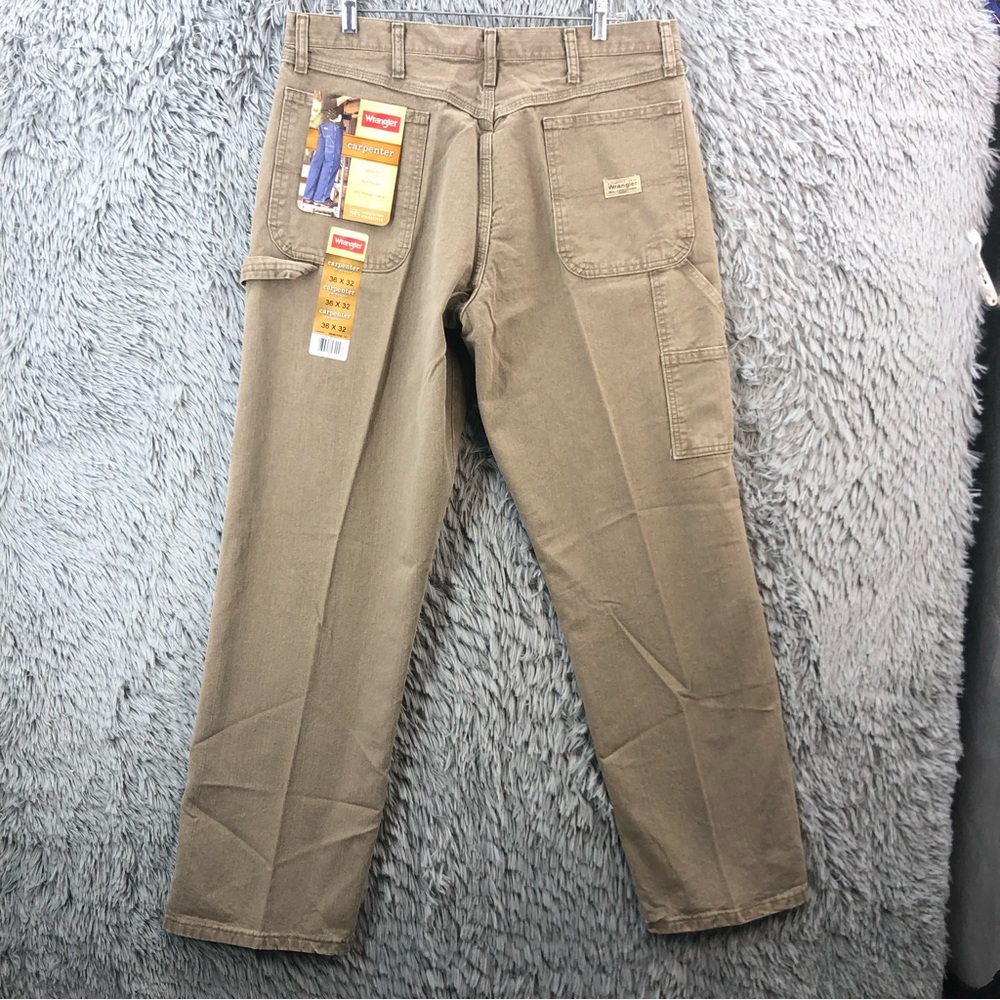 Wrangler Jeans Mens Size 36 NWT Carpenter Loose Fit Pockets Work